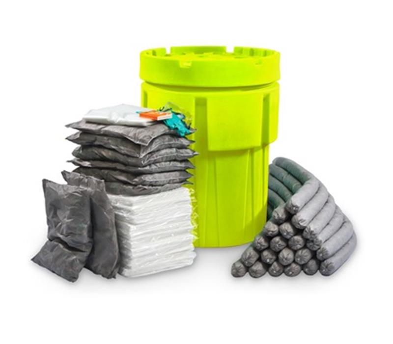 95 GALLON UNIVERSAL OVERPACK SPILL KIT - Tagged Gloves